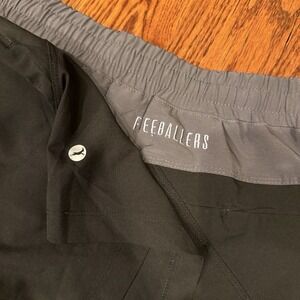 Freeballers Meriplex Apparel Twilight Sport Shorts Lined Men's XL Black 6"